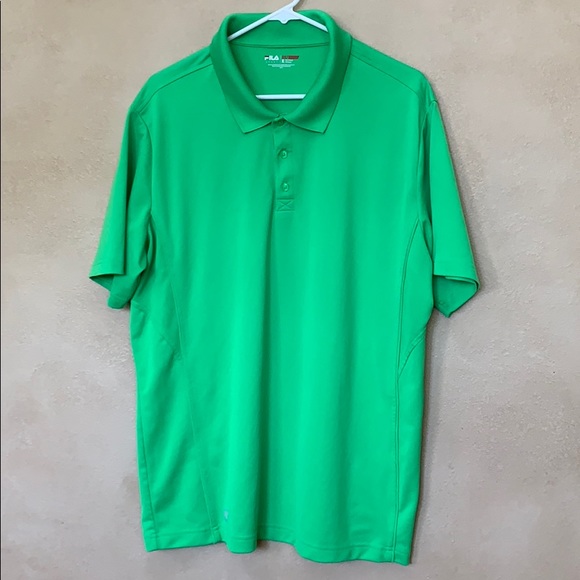 Fila | Shirts | Bright Green Fila Golf 